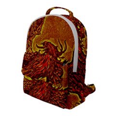 Phoenix Rising Flap Pocket Backpack (large) by ExtraAwesomeSauce