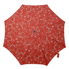 Christmas Snowflakes Hook Handle Umbrellas (medium) by ExtraAwesomeSauce