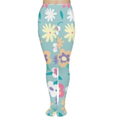 Floral Pattern Tights by ExtraAwesomeSauce