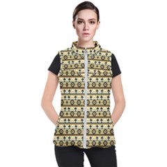 Native American Pattern Women s Puffer Vest by ExtraAwesomeSauce