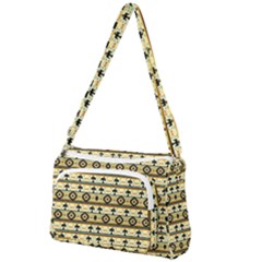 Native American Pattern Front Pocket Crossbody Bag by ExtraAwesomeSauce
