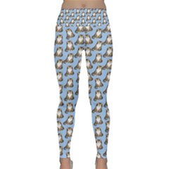 Cats Catty Lightweight Velour Classic Yoga Leggings by Sparkle