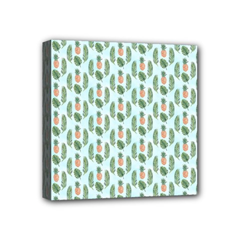 Summer Pattern Mini Canvas 4  X 4  (stretched) by ExtraAwesomeSauce