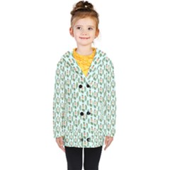 Summer Pattern Kids  Double Breasted Button Coat by ExtraAwesomeSauce