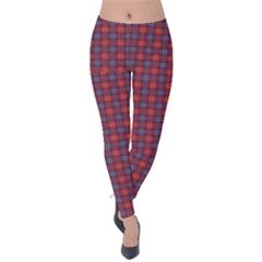 Tartan Pattern Velvet Leggings by ExtraAwesomeSauce