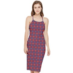 Tartan Pattern Bodycon Cross Back Summer Dress by ExtraAwesomeSauce