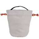 Abalone Grey Drawstring Bucket Bag View2