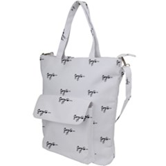 Tribal Style Symbol Drawing Print Pattern Shoulder Tote Bag by dflcprintsclothing