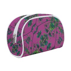 Modern Floral Collage Print Pattern Make Up Case (small) by dflcprintsclothing