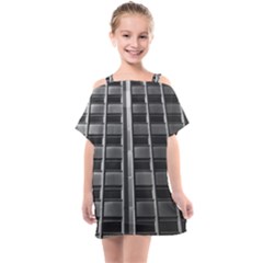 Urban Environment Kids  One Piece Chiffon Dress by ExtraAwesomeSauce