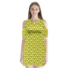 Stars Shoulder Cutout Velvet One Piece by Sparkle