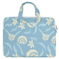 Blue Fantasy Macbook Pro Double Pocket Laptop Bag by Eskimos