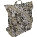 Vintage Ornate Interlace Pattern Buckle Up Backpack View2