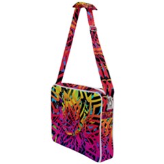 Abstract Jungle Cross Body Office Bag by icarusismartdesigns