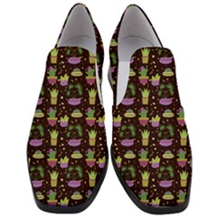 Plants Women Slip On Heel Loafers by maryglu34