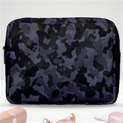 Camouflage Violet Make Up Pouch (large) by kcreatif