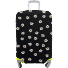Pattern Marguerites Luggage Cover (large) by kcreatif