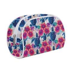 Tropical Flowers Turtles Cbdoilprincess 9a8efa63-1b6b-4226-a85c-858859e581d8 Make Up Case (small) by CBDOilPrincess1