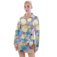 Tiles Cbdoilprincess Eb49aa06-f1b9-412e-836d-30c28dd8f7d9 Women s Long Sleeve Casual Dress by CBDOilPrincess1