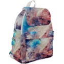 Abstract galaxy paint Top Flap Backpack View2
