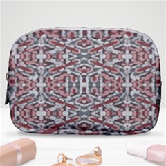 Multicolored Intricate Geometric Pattern Make Up Pouch (small) by dflcprintsclothing