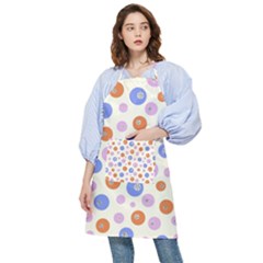 Multicolored Circles Pocket Apron by SychEva