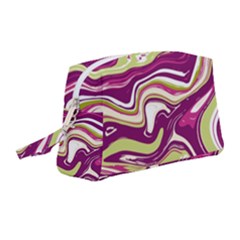 Vector Vivid Marble Pattern 5 Wristlet Pouch Bag (medium) by goljakoff