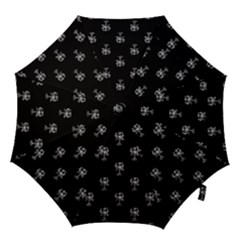 Ancient Greek Artwork Motif Pattern Hook Handle Umbrellas (medium) by dflcprintsclothing