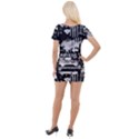 Skater-underground2 Short Sleeve Asymmetric Mini Dress View2