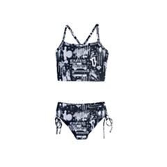 Skater-underground2 Girls  Tankini Swimsuit by PollyParadise