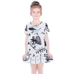 Skaterunderground Kids  Simple Cotton Dress by PollyParadise