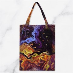 Nebula Starry Night Skies Abstract Art Classic Tote Bag by CrypticFragmentsDesign