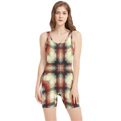 Royal Plaid  Women s Wrestling Singlet by LW41021