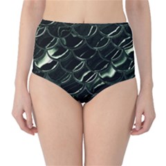 Dragon Scales Classic High-waist Bikini Bottoms by PollyParadise