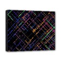 Criss-cross Pattern (multi-colored) Canvas 10  x 8  (Stretched) View1