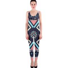 Gypsy-pattern One Piece Catsuit by PollyParadise