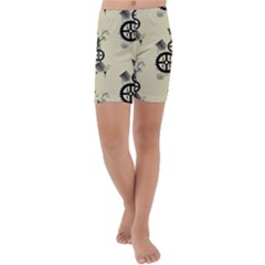 Angels Kids  Lightweight Velour Capri Yoga Leggings by PollyParadise