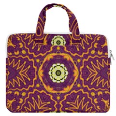Tropical Twist Macbook Pro Double Pocket Laptop Bag by LW323