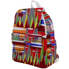 Forrest Sunset Top Flap Backpack by LW323