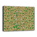 Florals In The Green Season In Perfect  Ornate Calm Harmony Canvas 16  x 12  (Stretched) View1