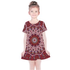 Redyarn Kids  Simple Cotton Dress by LW323