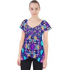Lovely Dream Lace Front Dolly Top by LW323