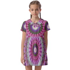 Sweet Cake Kids  Asymmetric Collar Dress by LW323