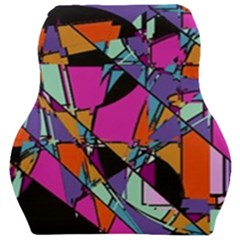 Abstract 2 Car Seat Velour Cushion  by LW323
