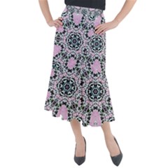 Lacygem-2 Midi Mermaid Skirt by LW323