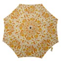 Folk floral pattern. Abstract flowers surface design. Seamless pattern Hook Handle Umbrellas (Small) View1