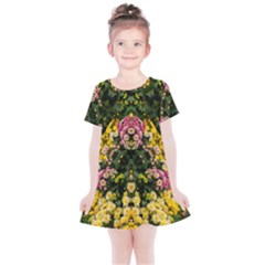 Springflowers Kids  Simple Cotton Dress by LW323