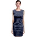 Topography map Sleeveless Velvet Midi Dress View1