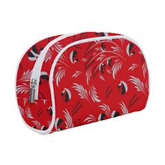 Folk Floral Pattern  Abstract Flowers Surface Design  Seamless Pattern Make Up Case (small) by Eskimos