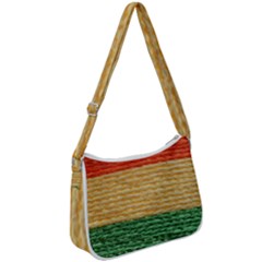 Couleurs D afrique Zip Up Shoulder Bag by SoLoJu